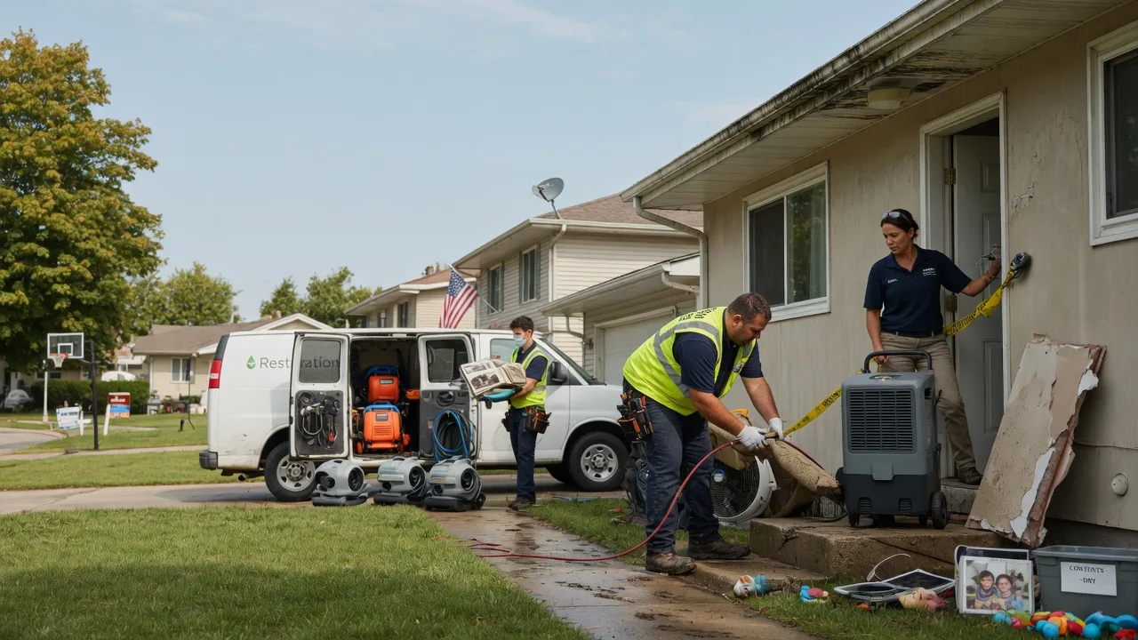 Water Damage Restoration in Breese, IL near me